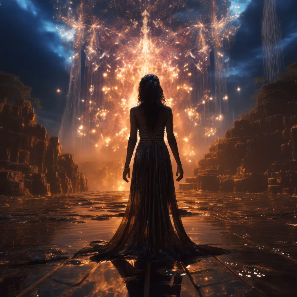 Confident woman standing in light, symbolizing professional identity development and depth-oriented psychotherapy for therapists